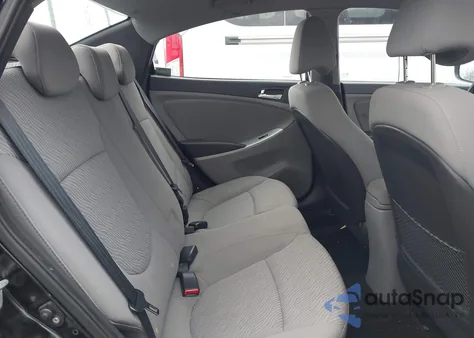 2012 Hyundai Accent Gls из США, поврежденный, VIN KMHCU4AEXCU209466